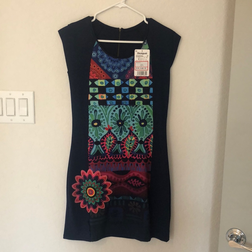 ‼️SALE‼️Short Sleeved Printed Dress, US size XS